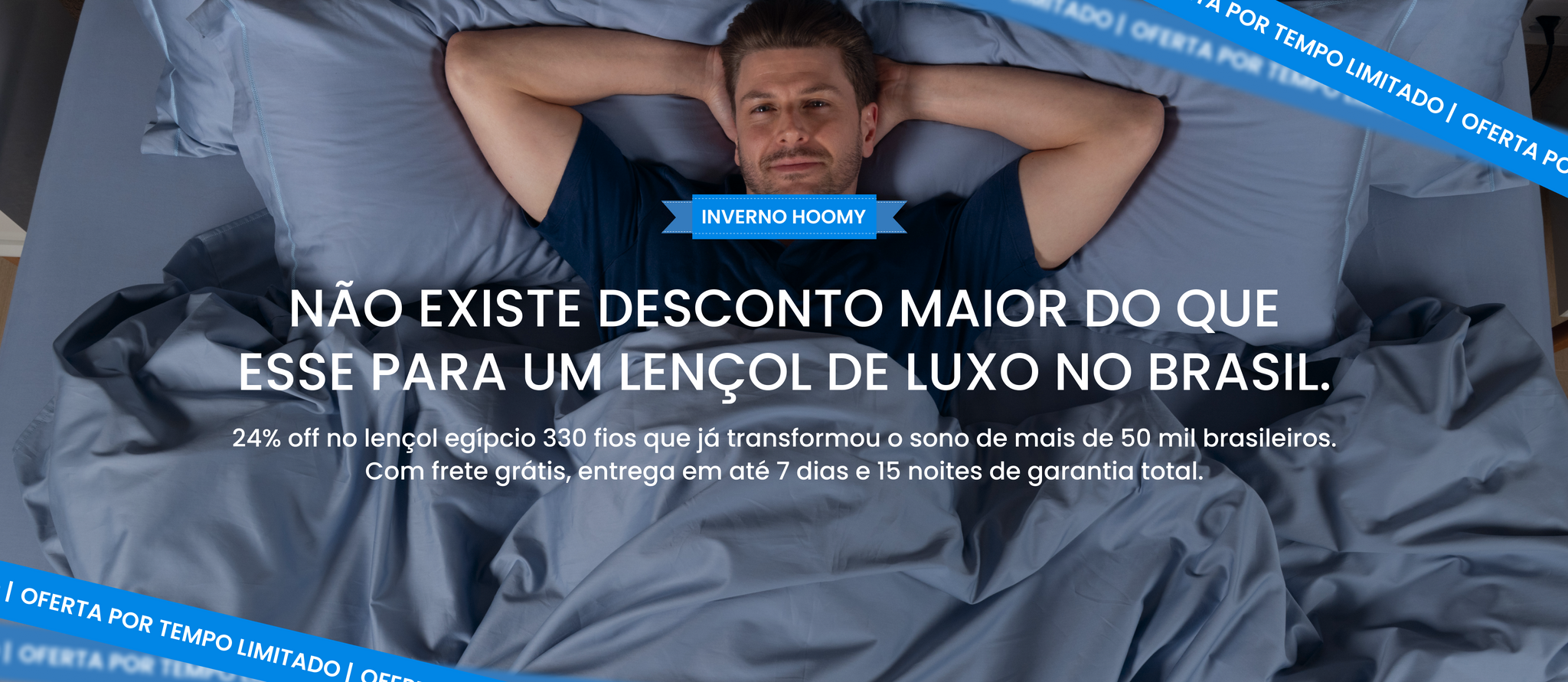 Jogo de Lençol Hoomy | 100% Algodão Egípcio