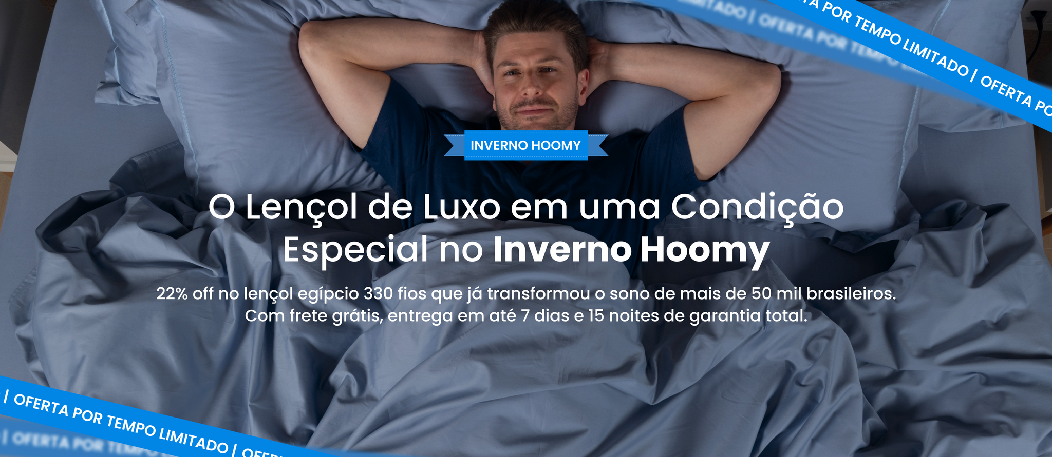 Jogo de Lençol Hoomy | 100% Algodão Egípcio