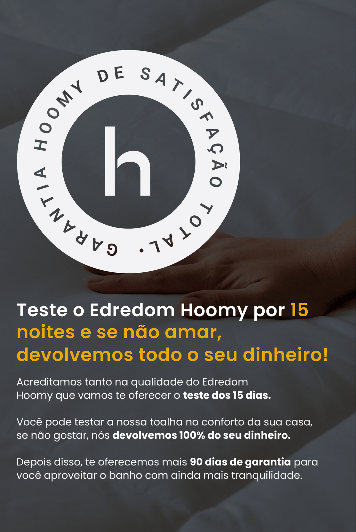 Aniversário 2026 — BANNERHERO-LP-EDREDOM-GARANTIA-MOBILE