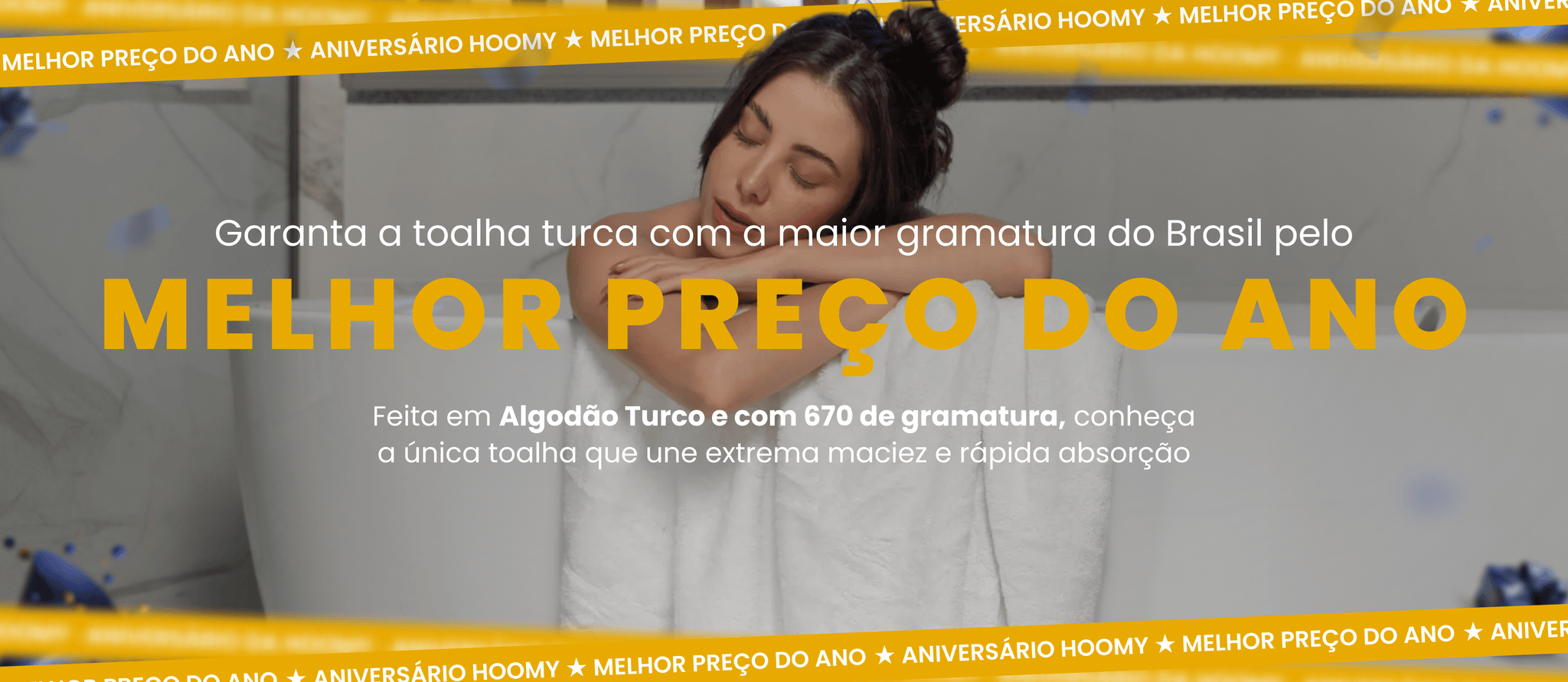Jogo de Toalha - 100% Algodão Turco