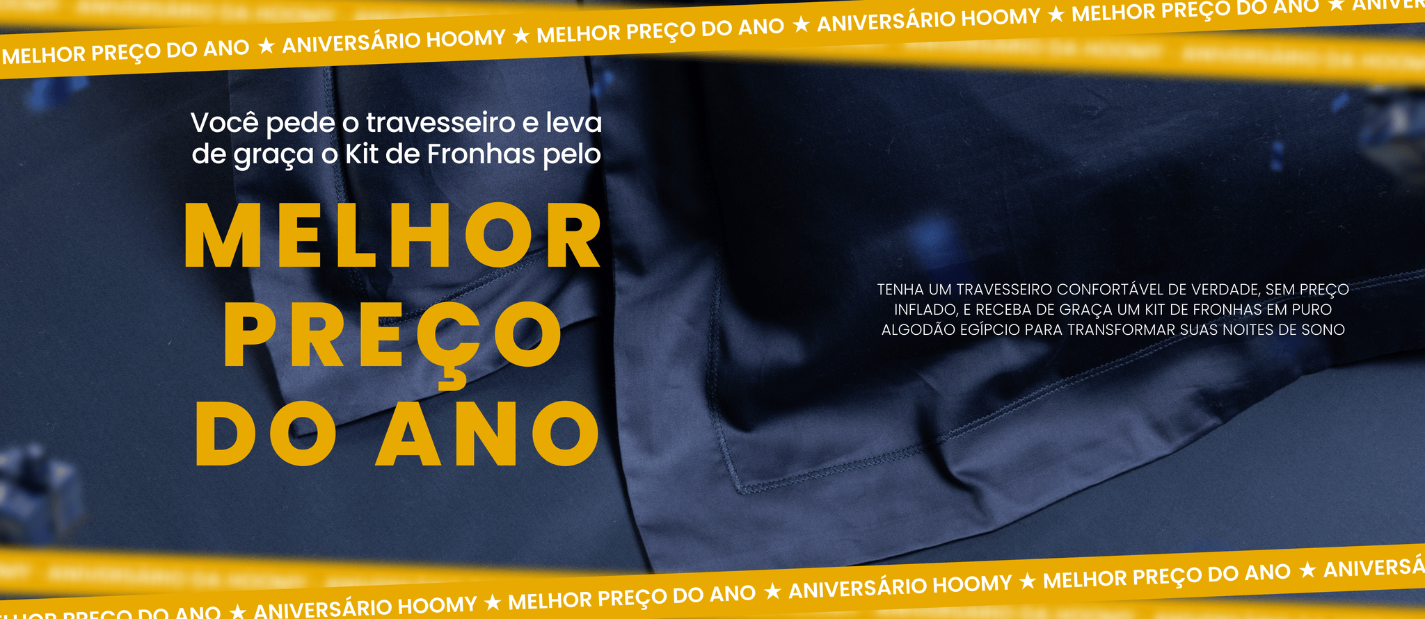 Travesseiro Comfort + Kit de Fronhas Grátis
