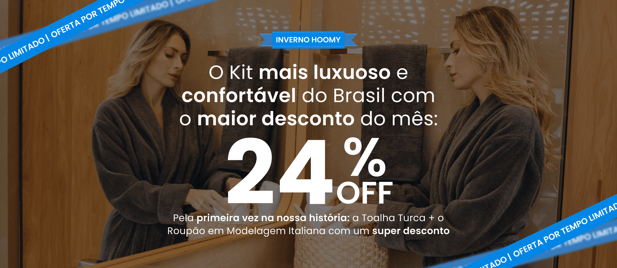 Kit Roupão + Toalha Hoomy