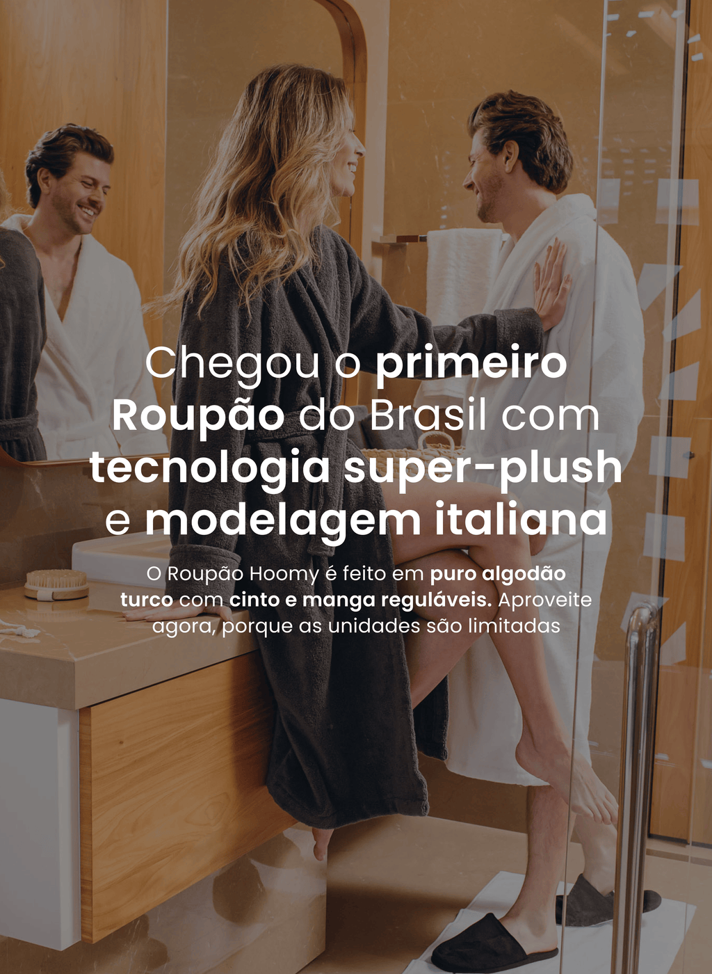 Roupão Hoomy - KIT Banho