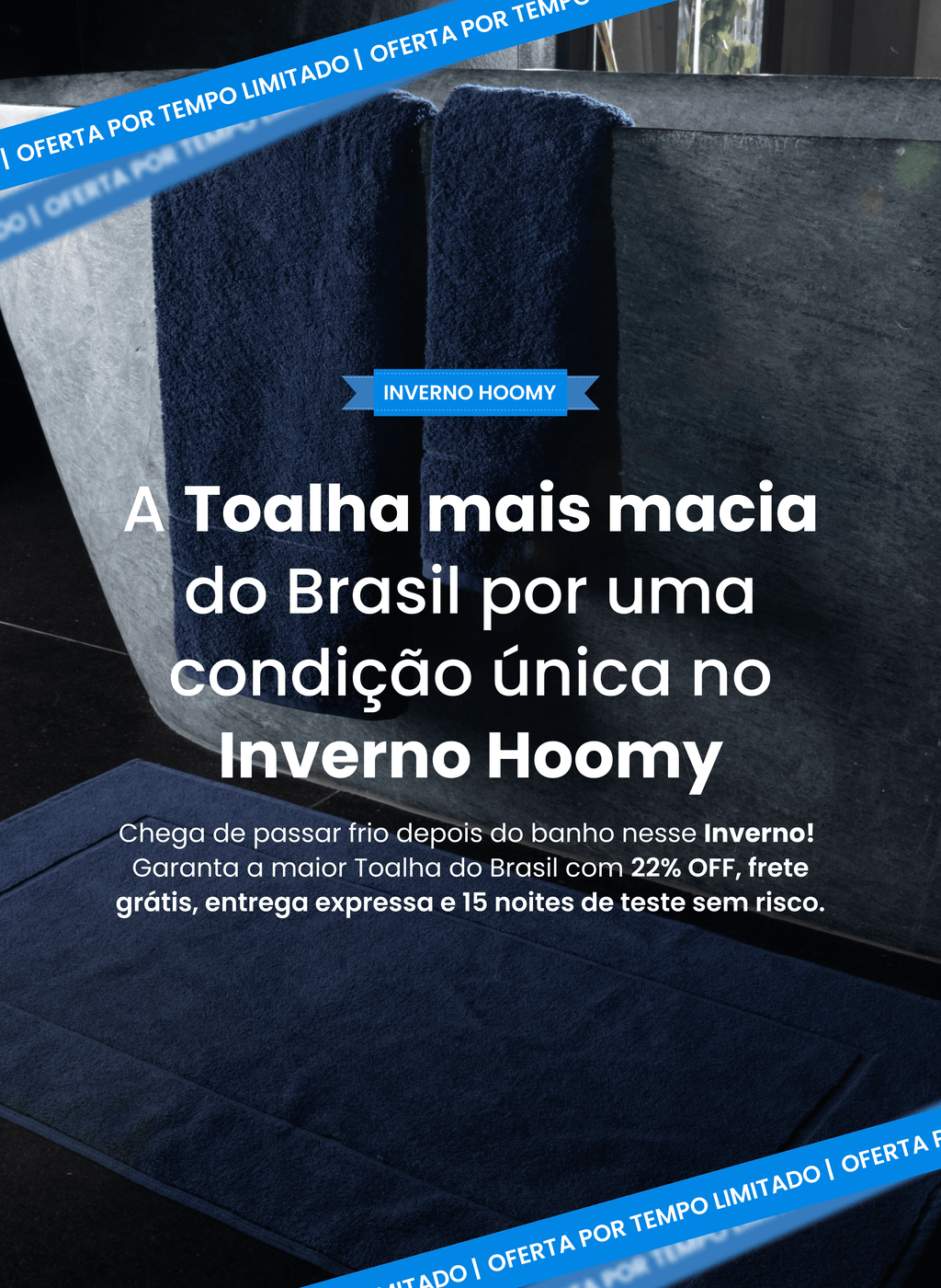 Jogo de Toalha Hoomy | 100% Algodão Turco
