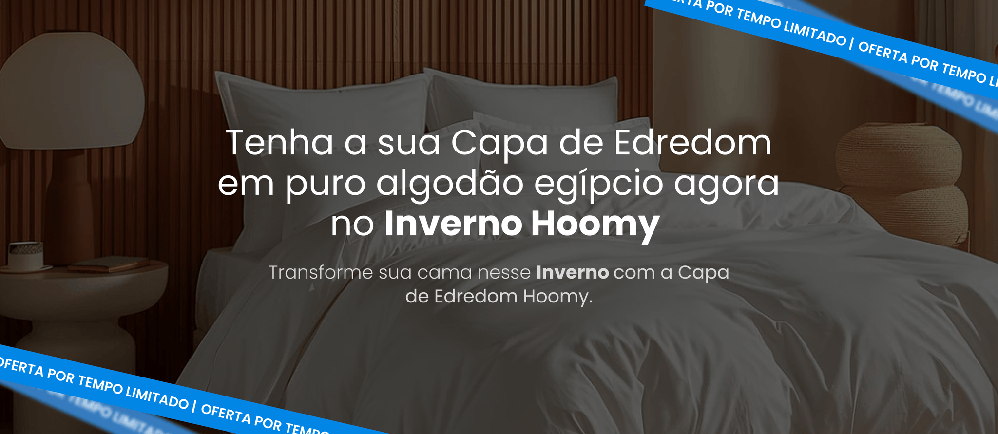 Capa de Edredom Hoomy - 100% Algodão Egípcio
