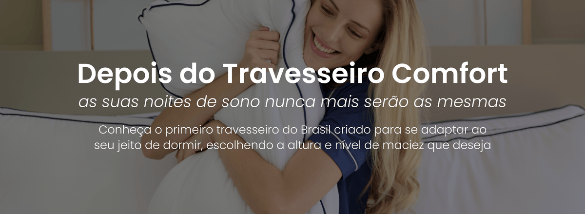Travesseiro Comfort Hoomy