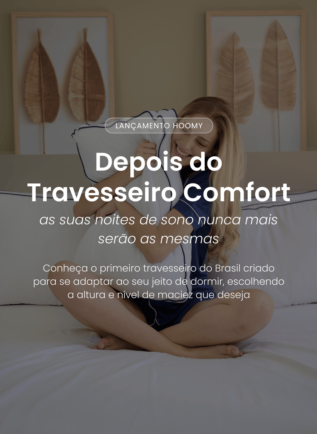 Travesseiro Comfort Hoomy
