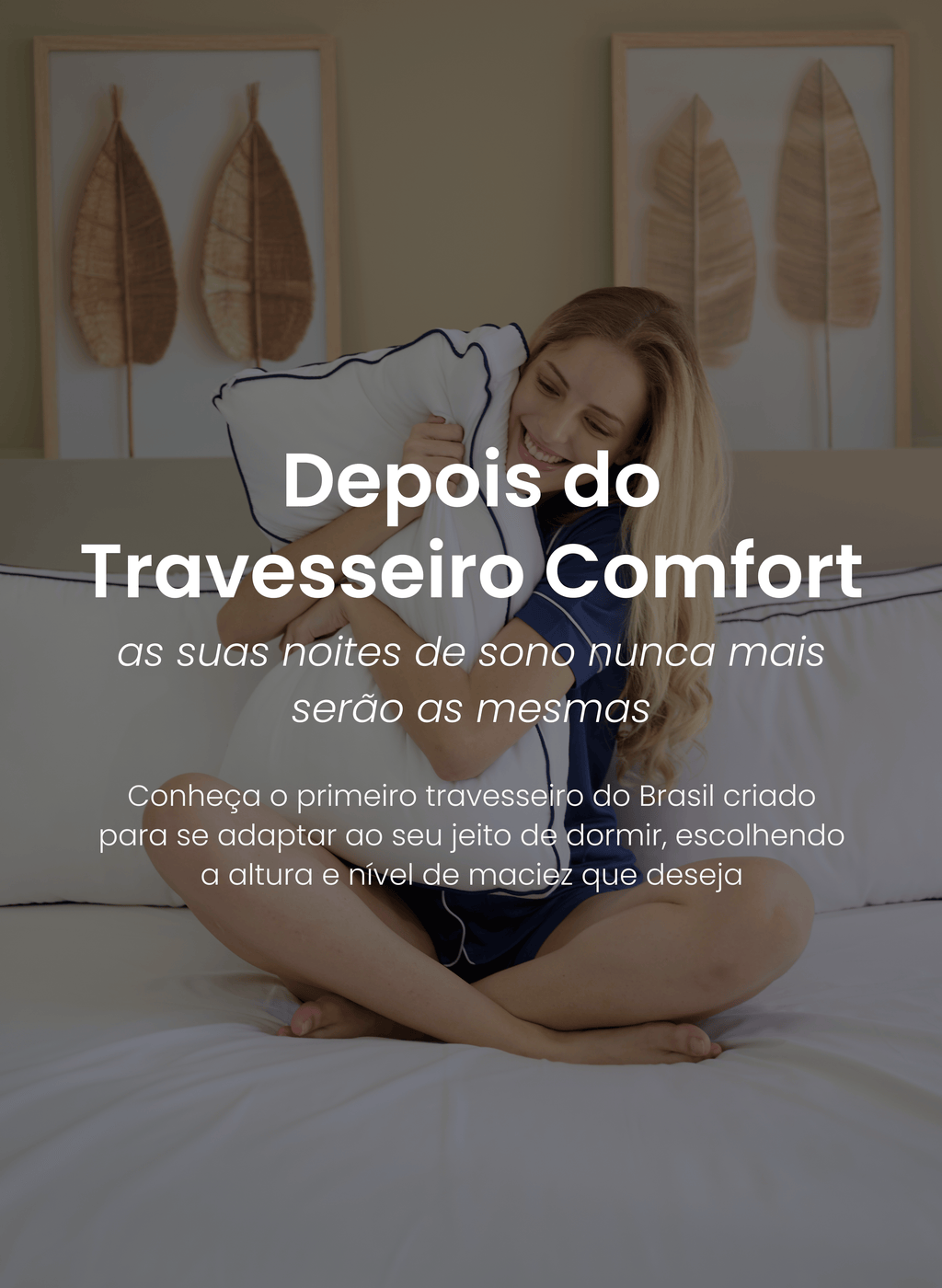 Travesseiro Comfort Hoomy