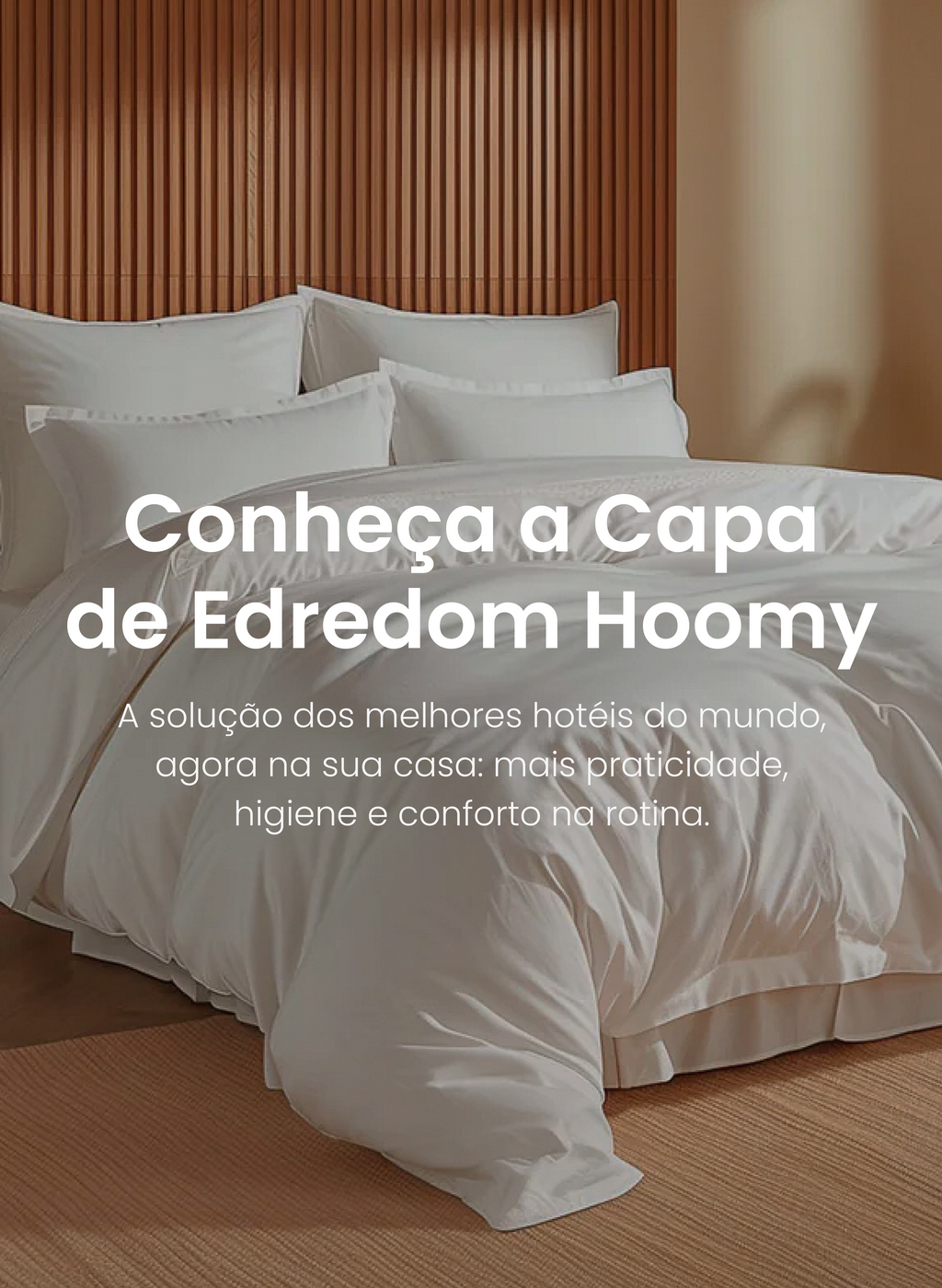 Capa de Edredom Hoomy - 100% Algodão Egípcio