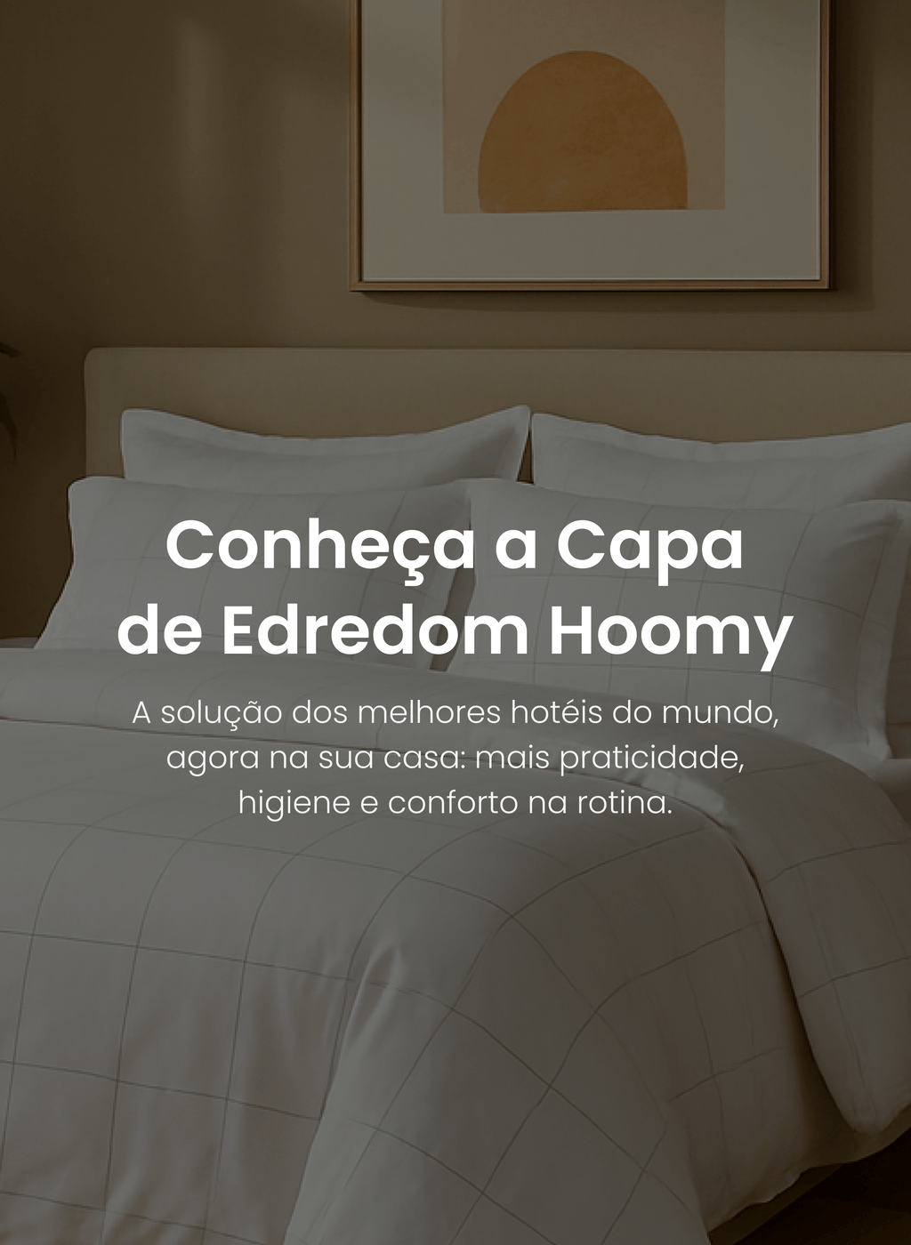 Capa de Edredom Hoomy - 100% Algodão Egípcio