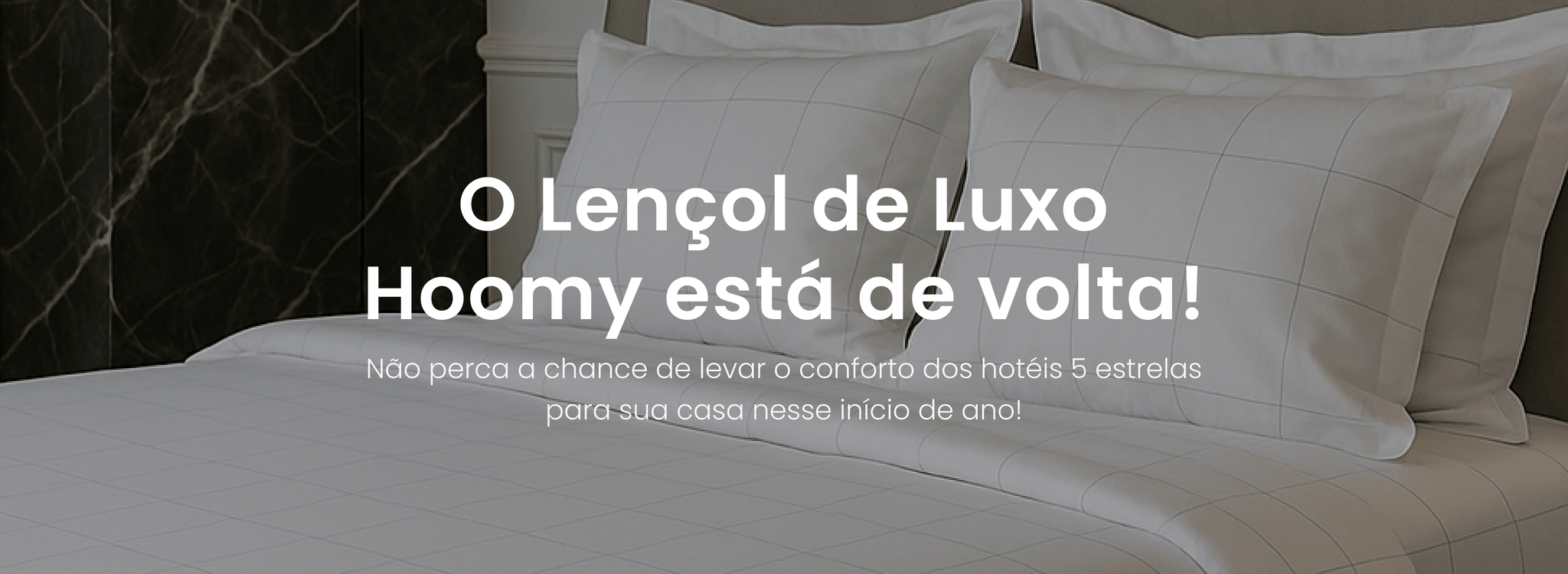 Jogo de Lençol Hoomy | 100% Algodão Egípcio