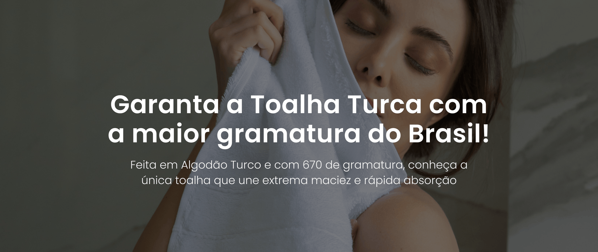 Jogo de Toalha Hoomy | 100% Algodão Turco