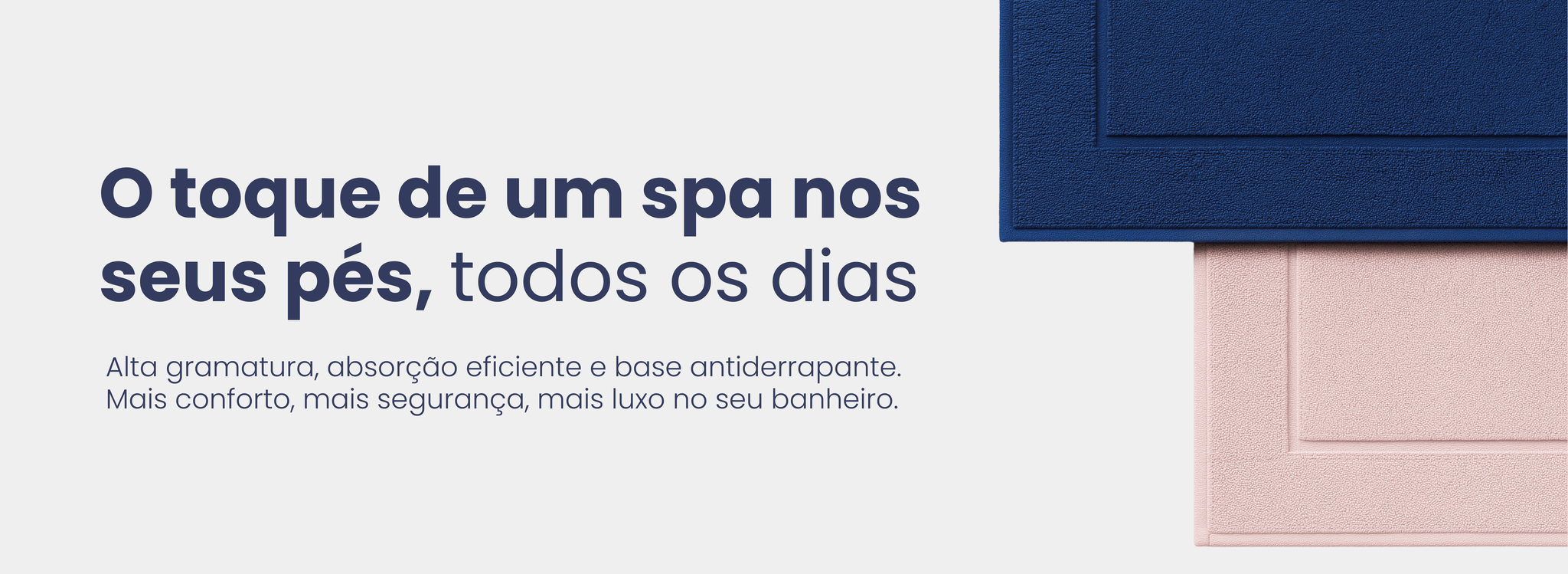 Tapete Hoomy - 100% Algodão Turco